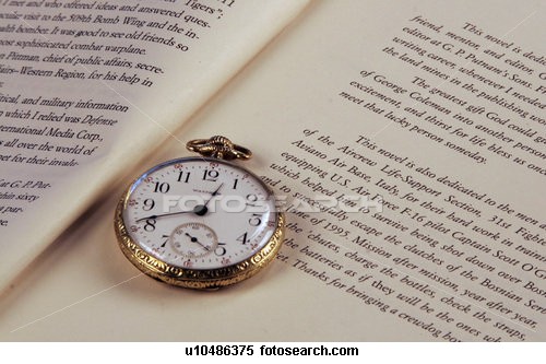watch and book